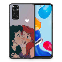 Thumbnail for Θήκη Αγίου Βαλεντίνου Xiaomi Redmi 10 / Redmi Note 11 4G Mermaid Love από τη Smartfits με σχέδιο στο πίσω μέρος και μαύρο περίβλημα | Xiaomi Redmi 10 / Redmi Note 11 4G Mermaid Love case with colorful back and black bezels