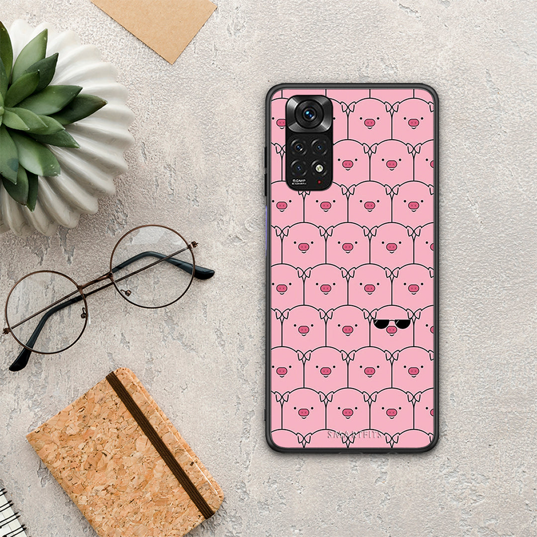 Pig Glasses - Xiaomi Redmi Note 11 4G / 11s case