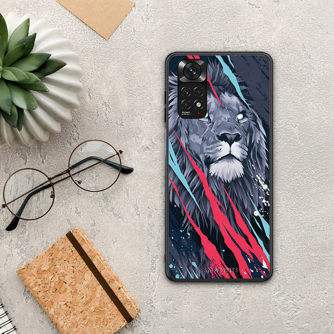 PopArt Lion Designer - Xiaomi Redmi 10 θήκη