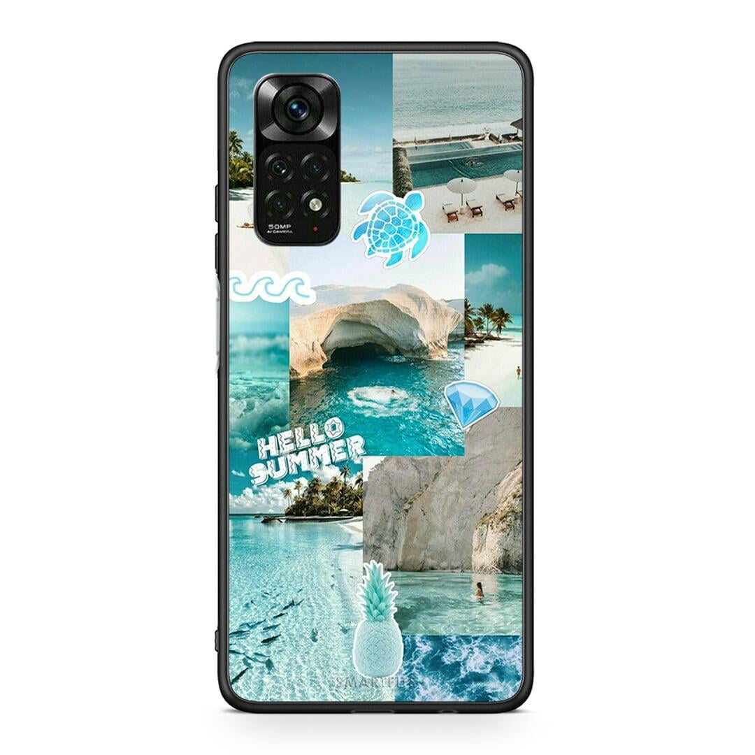 Xiaomi Redmi Note 11 Pro 5G Aesthetic Summer Θήκη από τη Smartfits με σχέδιο στο πίσω μέρος και μαύρο περίβλημα | Smartphone case with colorful back and black bezels by Smartfits