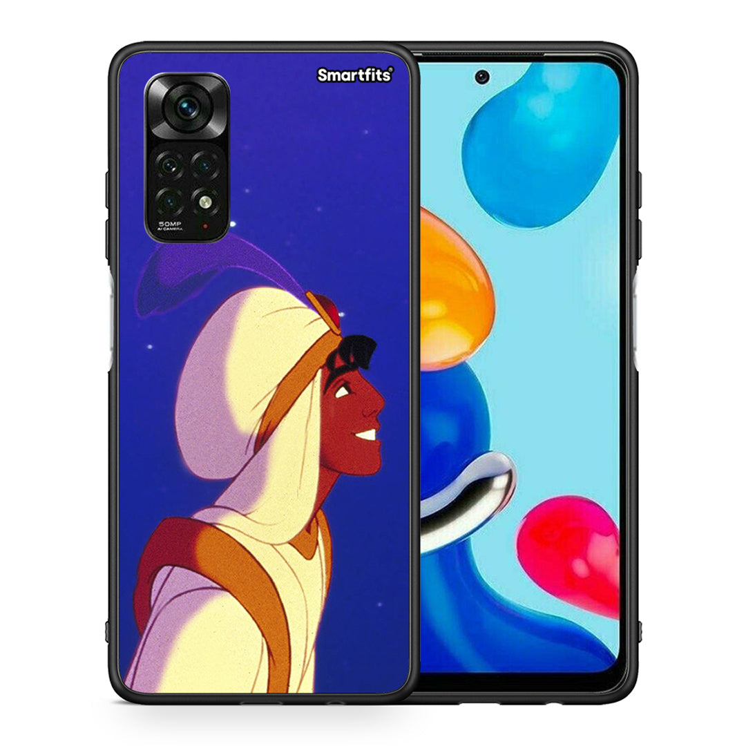 Θήκη Xiaomi Redmi Note 12 Pro 4G Alladin And Jasmine Love 1 από τη Smartfits με σχέδιο στο πίσω μέρος και μαύρο περίβλημα | Xiaomi Redmi Note 12 Pro 4G Alladin And Jasmine Love 1 case with colorful back and black bezels