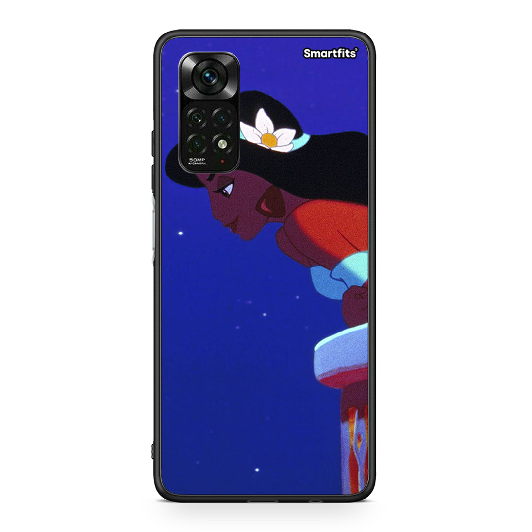 Xiaomi Redmi Note 11 Pro 5G Alladin And Jasmine Love 2 θήκη από τη Smartfits με σχέδιο στο πίσω μέρος και μαύρο περίβλημα | Smartphone case with colorful back and black bezels by Smartfits