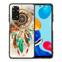 Thumbnail for Θήκη Xiaomi Redmi Note 11 Pro 5G DreamCatcher Boho από τη Smartfits με σχέδιο στο πίσω μέρος και μαύρο περίβλημα | Xiaomi Redmi Note 11 Pro 5G DreamCatcher Boho case with colorful back and black bezels