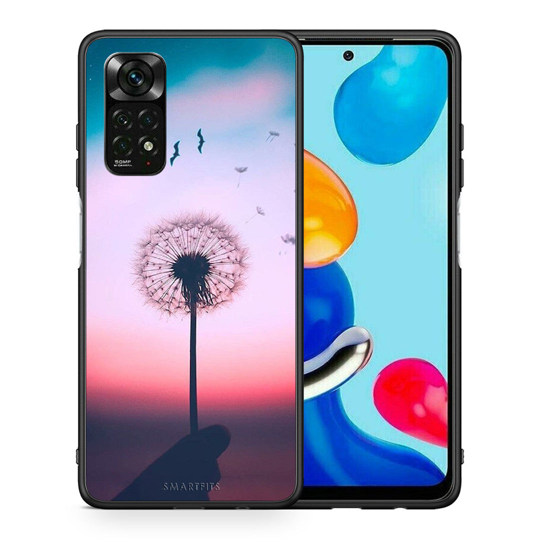 Θήκη Xiaomi Redmi Note 11 Pro 5G Wish Boho από τη Smartfits με σχέδιο στο πίσω μέρος και μαύρο περίβλημα | Xiaomi Redmi Note 11 Pro 5G Wish Boho case with colorful back and black bezels