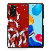 Thumbnail for Θήκη Xiaomi Redmi Note 11 Pro 5G Candy Cane από τη Smartfits με σχέδιο στο πίσω μέρος και μαύρο περίβλημα | Xiaomi Redmi Note 11 Pro 5G Candy Cane case with colorful back and black bezels