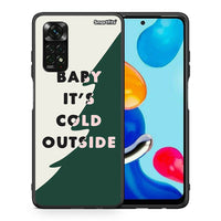 Thumbnail for Θήκη Xiaomi Redmi Note 11 Pro 5G Cold Outside από τη Smartfits με σχέδιο στο πίσω μέρος και μαύρο περίβλημα | Xiaomi Redmi Note 11 Pro 5G Cold Outside case with colorful back and black bezels