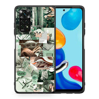 Thumbnail for Θήκη Αγίου Βαλεντίνου Xiaomi Redmi Note 11 Pro 5G Collage Dude από τη Smartfits με σχέδιο στο πίσω μέρος και μαύρο περίβλημα | Xiaomi Redmi Note 11 Pro 5G Collage Dude case with colorful back and black bezels