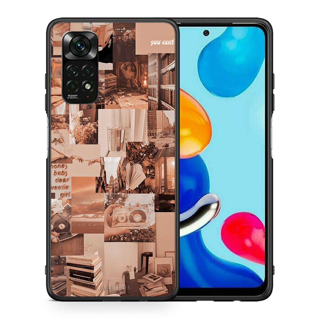 Θήκη Αγίου Βαλεντίνου Xiaomi Redmi Note 12 Pro 4G Collage You Can από τη Smartfits με σχέδιο στο πίσω μέρος και μαύρο περίβλημα | Xiaomi Redmi Note 12 Pro 4G Collage You Can case with colorful back and black bezels