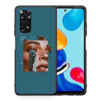 Thumbnail for Θήκη Xiaomi Redmi Note 12 Pro 4G Cry An Ocean από τη Smartfits με σχέδιο στο πίσω μέρος και μαύρο περίβλημα | Xiaomi Redmi Note 12 Pro 4G Cry An Ocean case with colorful back and black bezels