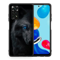 Thumbnail for Θήκη Xiaomi Redmi Note 12 Pro 4G Dark Wolf από τη Smartfits με σχέδιο στο πίσω μέρος και μαύρο περίβλημα | Xiaomi Redmi Note 12 Pro 4G Dark Wolf case with colorful back and black bezels