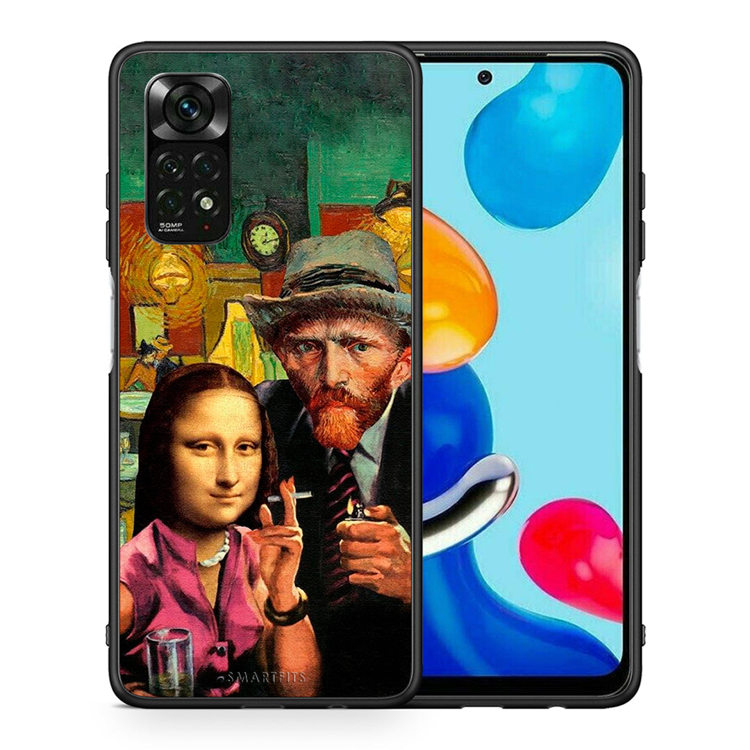 Θήκη Xiaomi Redmi Note 12 Pro 4G Funny Art από τη Smartfits με σχέδιο στο πίσω μέρος και μαύρο περίβλημα | Xiaomi Redmi Note 12 Pro 4G Funny Art case with colorful back and black bezels