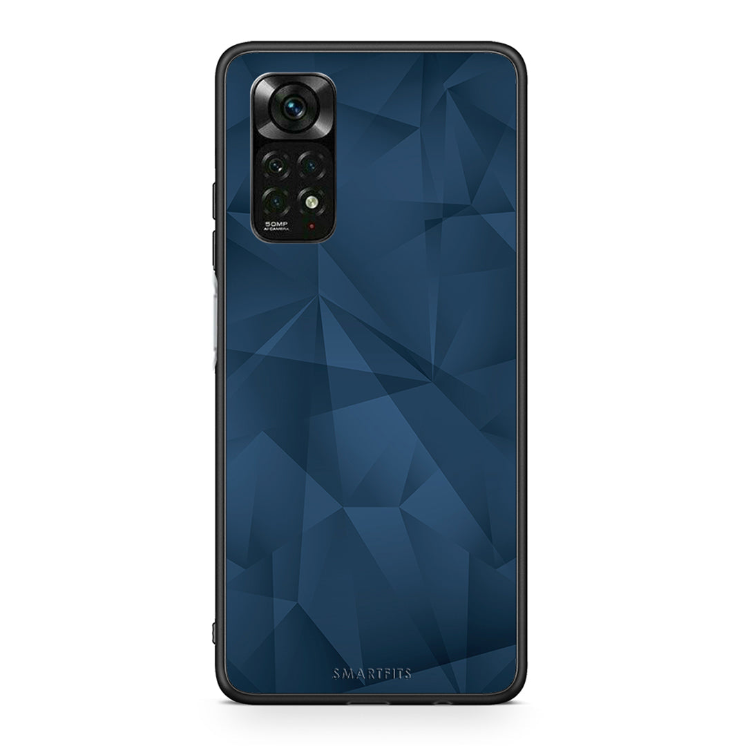 39 - Xiaomi Redmi Note 11 Pro 5G Blue Abstract Geometric case, cover, bumper