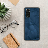 Thumbnail for Geometric Blue Abstract - Xiaomi Redmi Note 11 Pro 4G / 5G case
