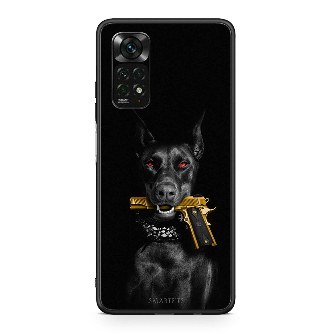 Xiaomi Redmi Note 11 Pro 5G Golden Gun Θήκη Αγίου Βαλεντίνου από τη Smartfits με σχέδιο στο πίσω μέρος και μαύρο περίβλημα | Smartphone case with colorful back and black bezels by Smartfits