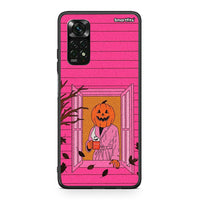 Thumbnail for Xiaomi Redmi Note 11 Pro 5G Halloween Pumpkin Lady Θήκη από τη Smartfits με σχέδιο στο πίσω μέρος και μαύρο περίβλημα | Smartphone case with colorful back and black bezels by Smartfits