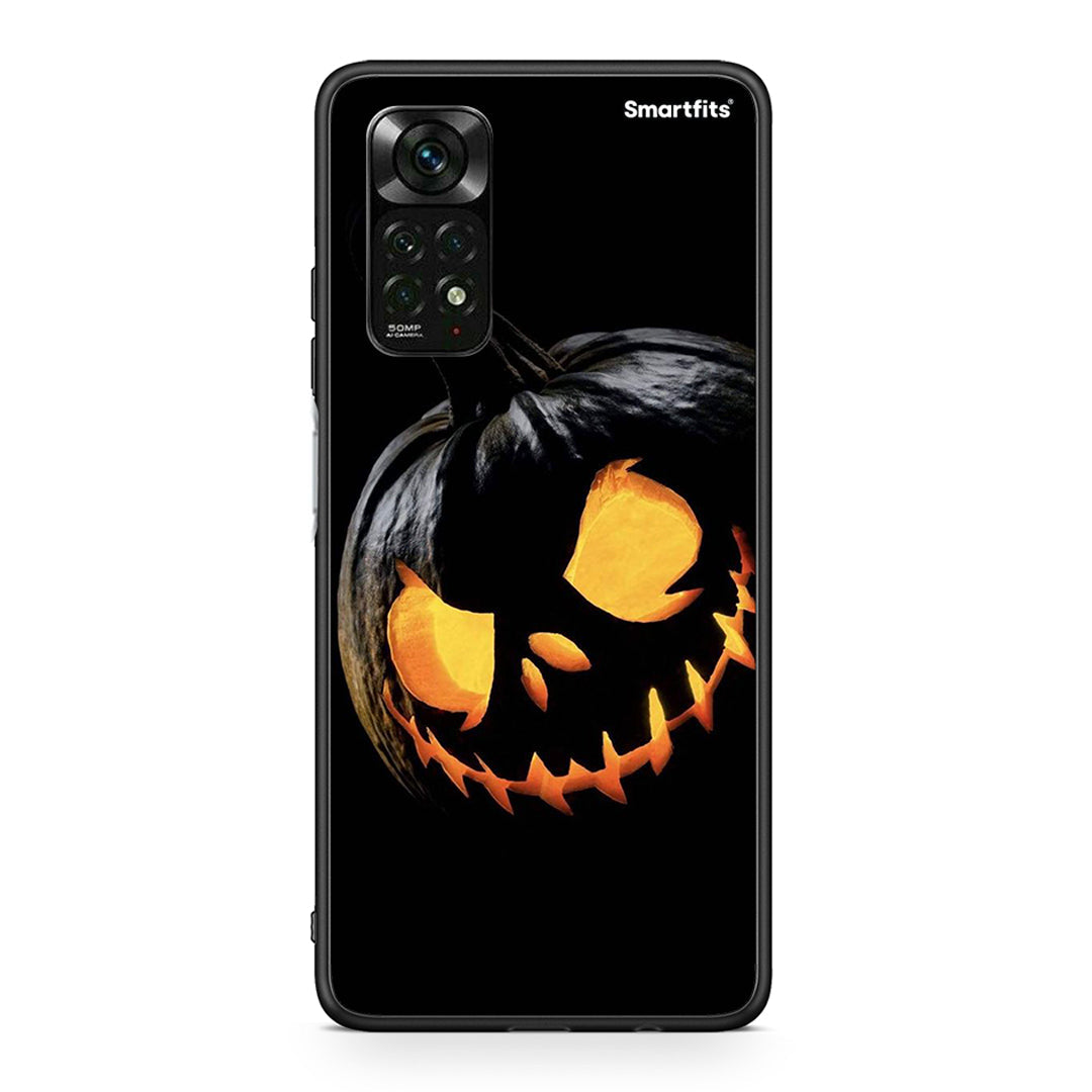 Xiaomi Redmi Note 12 Pro 4G Halloween Scary Pumpkin Θήκη από τη Smartfits με σχέδιο στο πίσω μέρος και μαύρο περίβλημα | Smartphone case with colorful back and black bezels by Smartfits