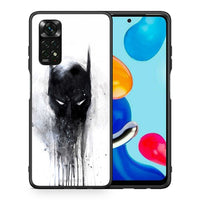 Thumbnail for Θήκη Xiaomi Redmi Note 11 Pro 5G Paint Bat Hero από τη Smartfits με σχέδιο στο πίσω μέρος και μαύρο περίβλημα | Xiaomi Redmi Note 11 Pro 5G Paint Bat Hero case with colorful back and black bezels