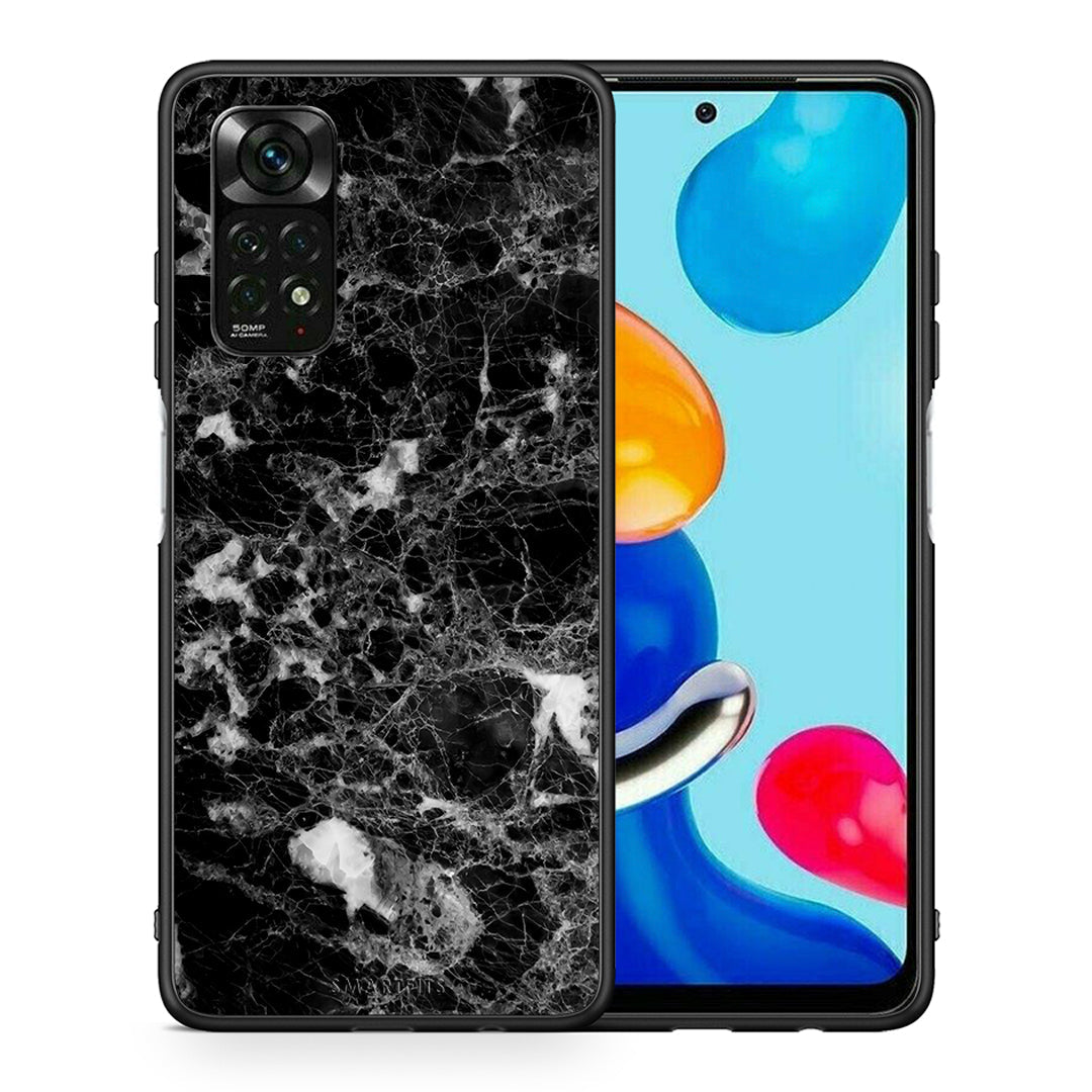 Θήκη Xiaomi Redmi Note 11 Pro 5G Male Marble από τη Smartfits με σχέδιο στο πίσω μέρος και μαύρο περίβλημα | Xiaomi Redmi Note 11 Pro 5G Male Marble case with colorful back and black bezels