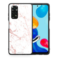 Thumbnail for Θήκη Xiaomi Redmi Note 11 Pro 5G Pink Splash Marble από τη Smartfits με σχέδιο στο πίσω μέρος και μαύρο περίβλημα | Xiaomi Redmi Note 11 Pro 5G Pink Splash Marble case with colorful back and black bezels