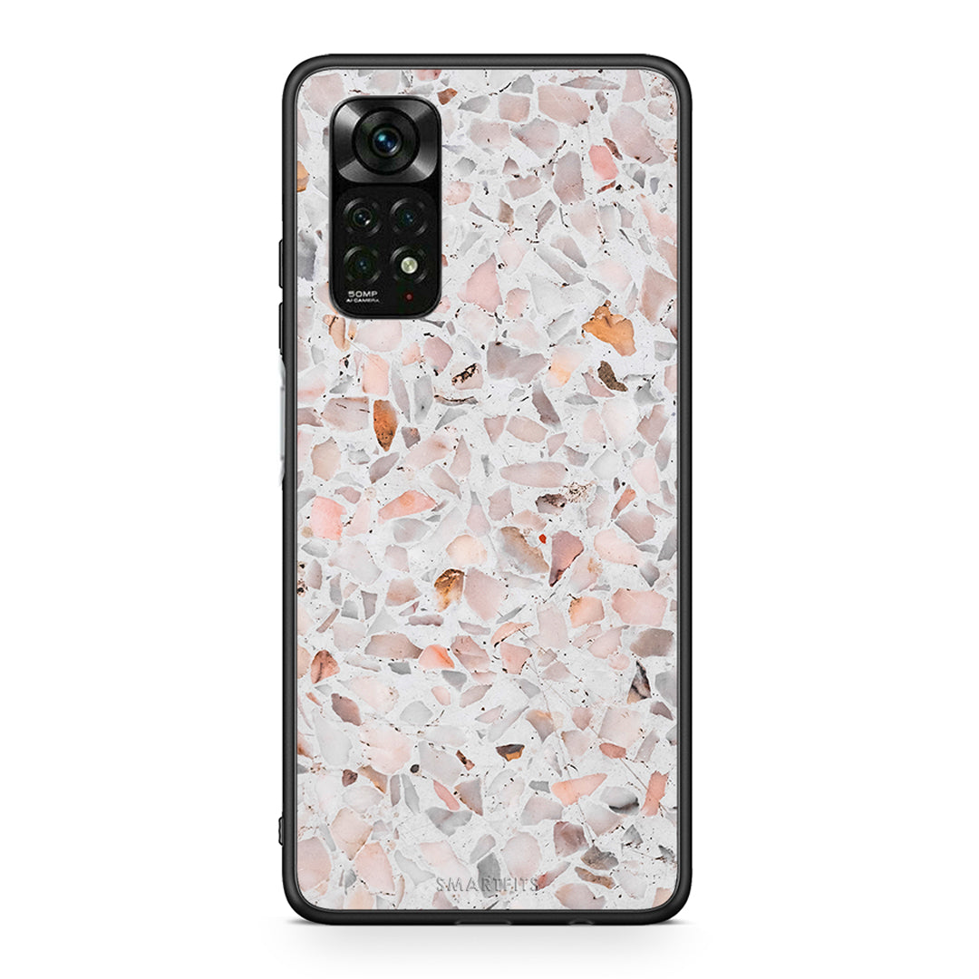 Xiaomi Redmi Note 11 Pro 5G Marble Terrazzo θήκη από τη Smartfits με σχέδιο στο πίσω μέρος και μαύρο περίβλημα | Smartphone case with colorful back and black bezels by Smartfits