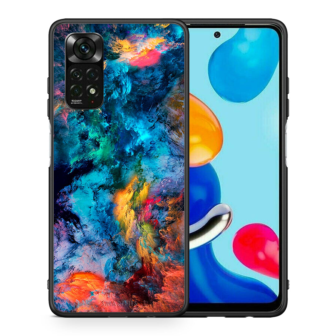 Θήκη Xiaomi Redmi Note 11 Pro 5G Crayola Paint από τη Smartfits με σχέδιο στο πίσω μέρος και μαύρο περίβλημα | Xiaomi Redmi Note 11 Pro 5G Crayola Paint case with colorful back and black bezels