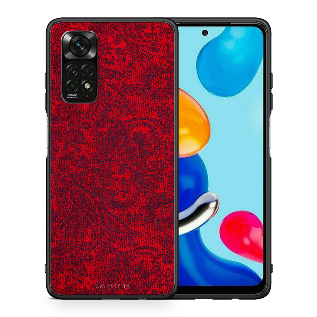 Θήκη Xiaomi Redmi Note 11 Pro 5G Paisley Cashmere από τη Smartfits με σχέδιο στο πίσω μέρος και μαύρο περίβλημα | Xiaomi Redmi Note 11 Pro 5G Paisley Cashmere case with colorful back and black bezels