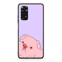 Thumbnail for Xiaomi Redmi Note 12 Pro 4G Pig Love 2 Θήκη Αγίου Βαλεντίνου από τη Smartfits με σχέδιο στο πίσω μέρος και μαύρο περίβλημα | Smartphone case with colorful back and black bezels by Smartfits