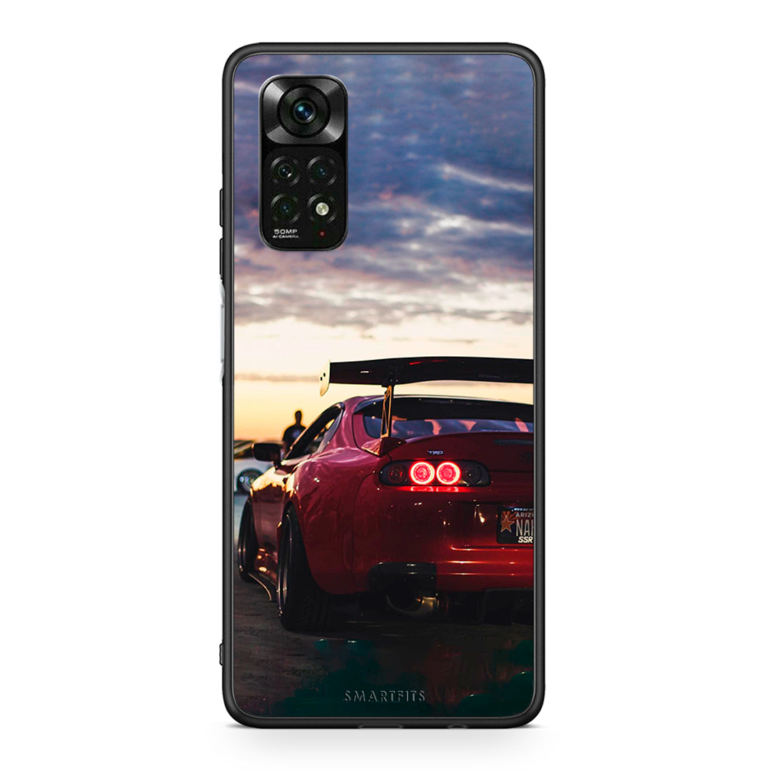 Xiaomi Redmi Note 12 Pro 4G Racing Supra θήκη από τη Smartfits με σχέδιο στο πίσω μέρος και μαύρο περίβλημα | Smartphone case with colorful back and black bezels by Smartfits