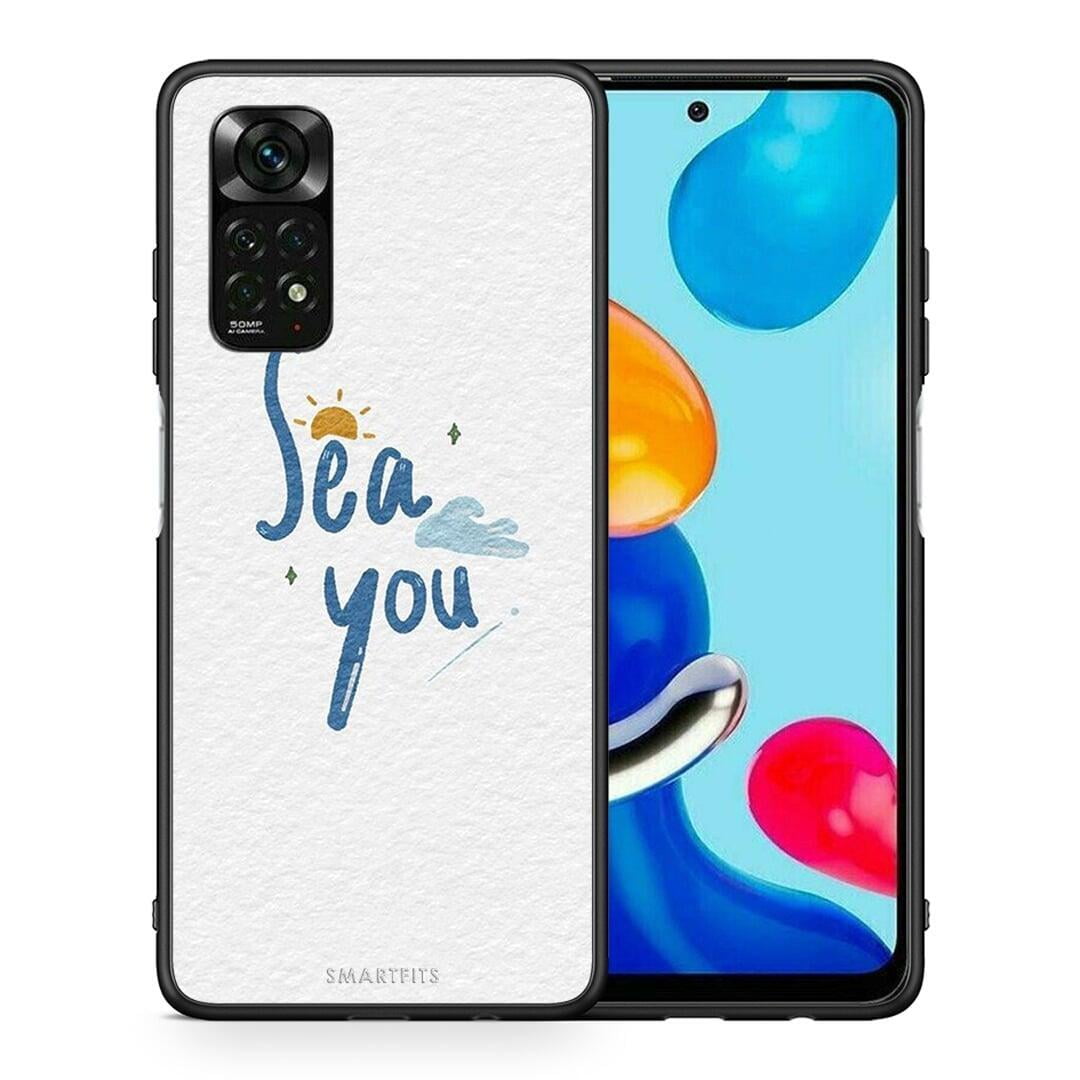 Θήκη Xiaomi Redmi Note 12 Pro 4G Sea You από τη Smartfits με σχέδιο στο πίσω μέρος και μαύρο περίβλημα | Xiaomi Redmi Note 12 Pro 4G Sea You case with colorful back and black bezels