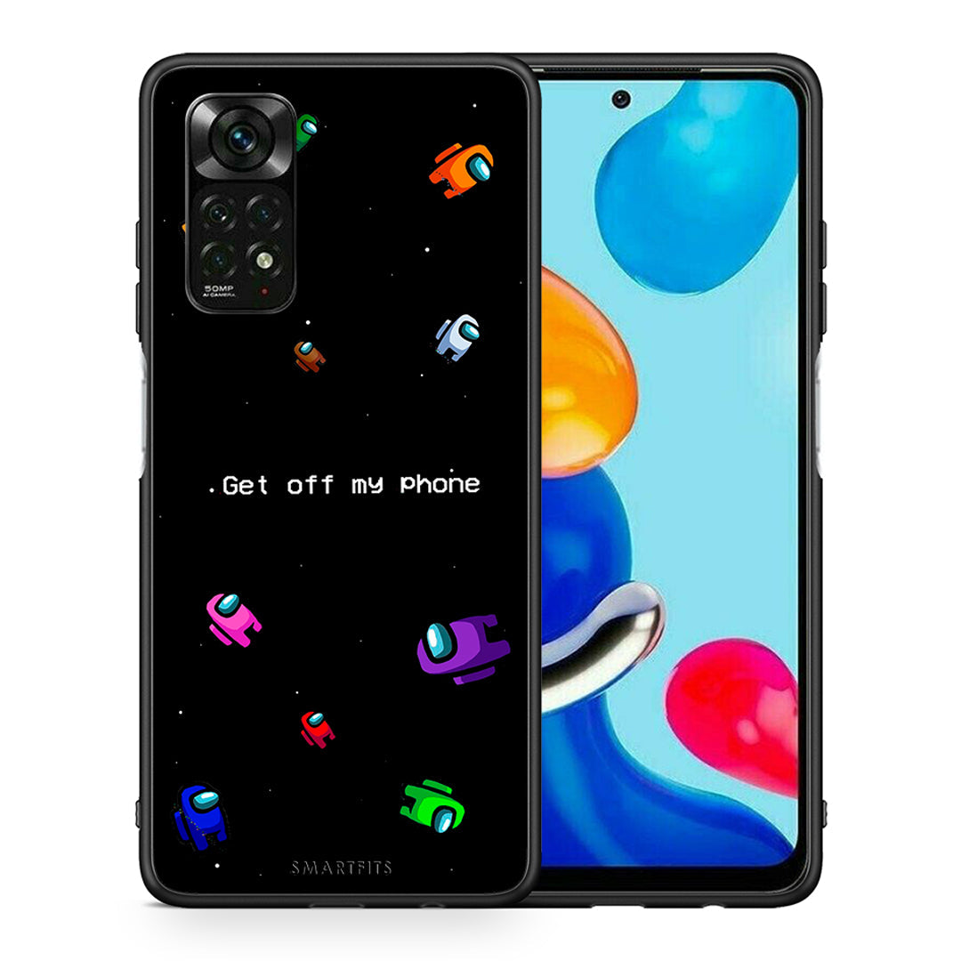 Θήκη Xiaomi Redmi Note 11 Pro 5G AFK Text από τη Smartfits με σχέδιο στο πίσω μέρος και μαύρο περίβλημα | Xiaomi Redmi Note 11 Pro 5G AFK Text case with colorful back and black bezels