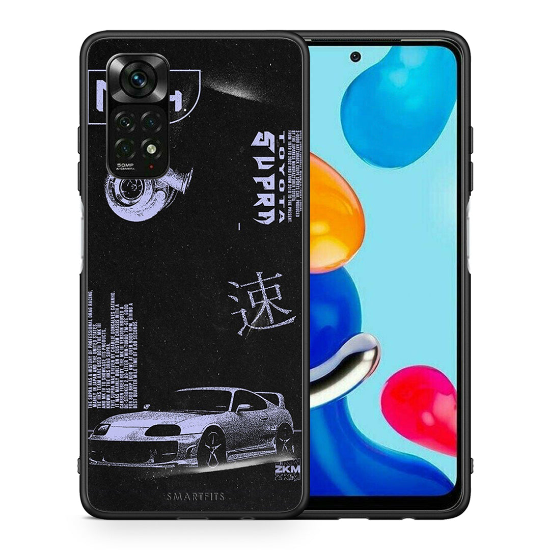 Θήκη Αγίου Βαλεντίνου Xiaomi Redmi Note 11 Pro 5G Tokyo Drift από τη Smartfits με σχέδιο στο πίσω μέρος και μαύρο περίβλημα | Xiaomi Redmi Note 11 Pro 5G Tokyo Drift case with colorful back and black bezels