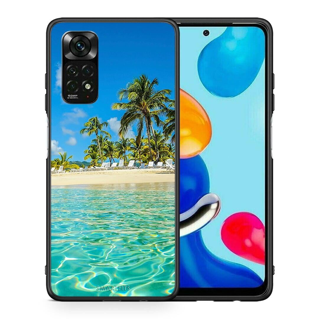 Θήκη Xiaomi Redmi Note 11 Pro 5G Tropical Vibes από τη Smartfits με σχέδιο στο πίσω μέρος και μαύρο περίβλημα | Xiaomi Redmi Note 11 Pro 5G Tropical Vibes case with colorful back and black bezels