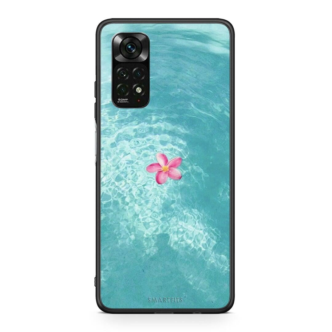 Xiaomi Redmi Note 12 Pro 4G Water Flower Θήκη από τη Smartfits με σχέδιο στο πίσω μέρος και μαύρο περίβλημα | Smartphone case with colorful back and black bezels by Smartfits