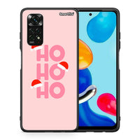 Thumbnail for Θήκη Xiaomi Redmi Note 11 Pro 5G Xmas Ho Ho Ho από τη Smartfits με σχέδιο στο πίσω μέρος και μαύρο περίβλημα | Xiaomi Redmi Note 11 Pro 5G Xmas Ho Ho Ho case with colorful back and black bezels