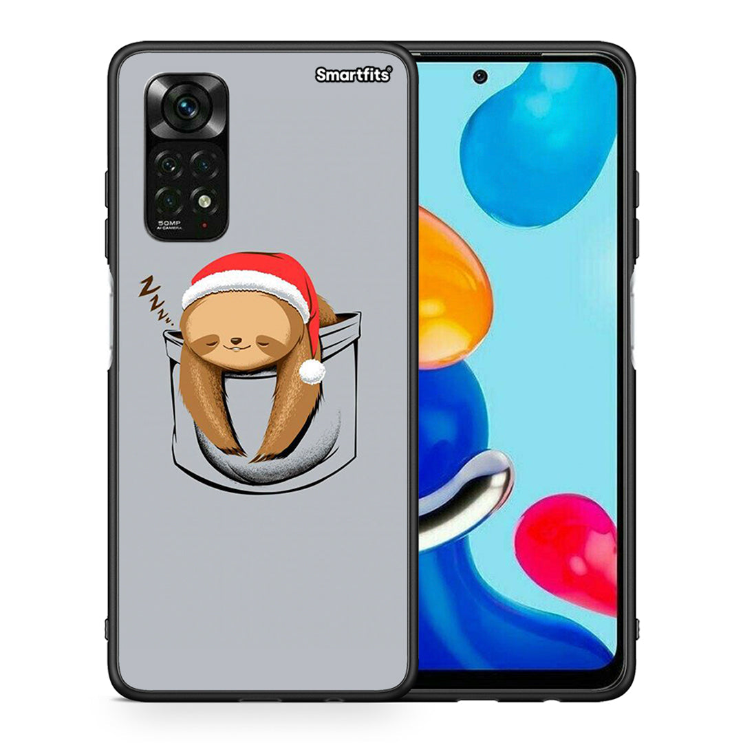 Θήκη Xiaomi Redmi Note 11 Pro 5G Xmas Zzzz από τη Smartfits με σχέδιο στο πίσω μέρος και μαύρο περίβλημα | Xiaomi Redmi Note 11 Pro 5G Xmas Zzzz case with colorful back and black bezels