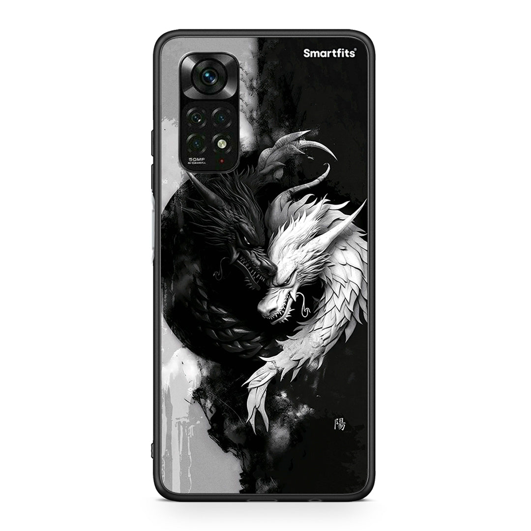 Xiaomi Redmi Note 11 Pro 5G Yin Yang Θήκη από τη Smartfits με σχέδιο στο πίσω μέρος και μαύρο περίβλημα | Smartphone case with colorful back and black bezels by Smartfits