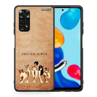 Thumbnail for Θήκη Xiaomi Redmi Note 12 Pro 4G You Go Girl από τη Smartfits με σχέδιο στο πίσω μέρος και μαύρο περίβλημα | Xiaomi Redmi Note 12 Pro 4G You Go Girl case with colorful back and black bezels