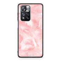 Thumbnail for 33 - Xiaomi Redmi Note 11 Pro/11 Pro+ Pink Feather Boho case, cover, bumper