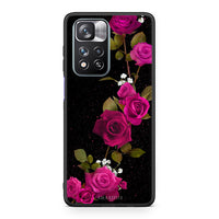 Thumbnail for 4 - Xiaomi Redmi Note 11 Pro/11 Pro+ Red Roses Flower case, cover, bumper
