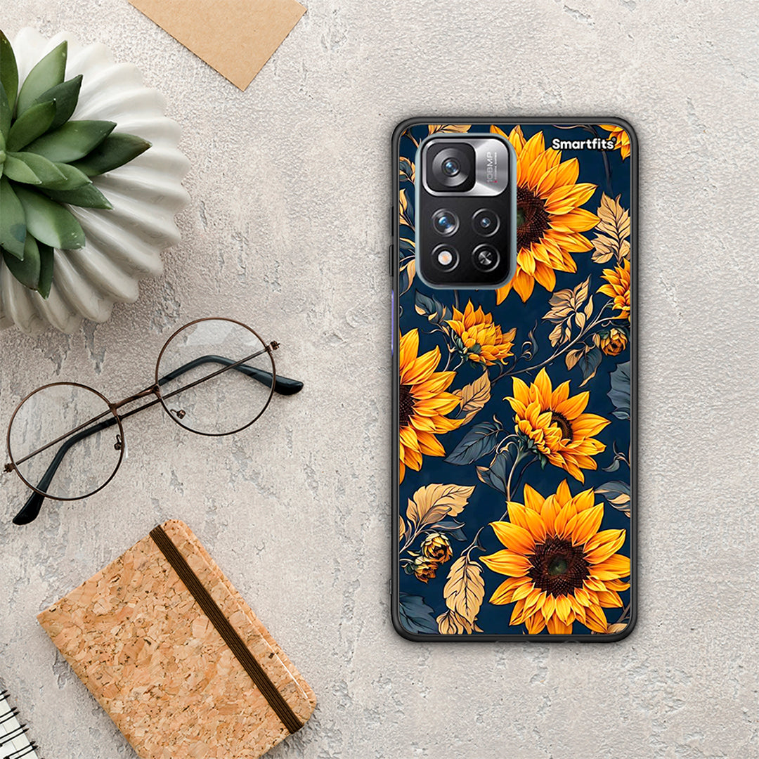 Autumn Sunflowers - Xiaomi Redmi Note 11 Pro+ 5G θήκη