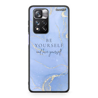 Thumbnail for Xiaomi Redmi Note 11 Pro/11 Pro+ Be Yourself θήκη από τη Smartfits με σχέδιο στο πίσω μέρος και μαύρο περίβλημα | Smartphone case with colorful back and black bezels by Smartfits
