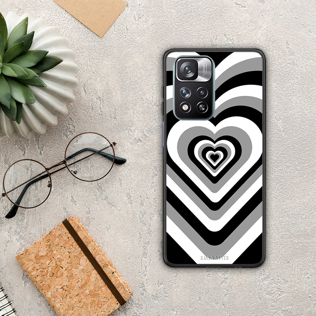 Black Hearts - Xiaomi Redmi Note 11 Pro+ 5G case