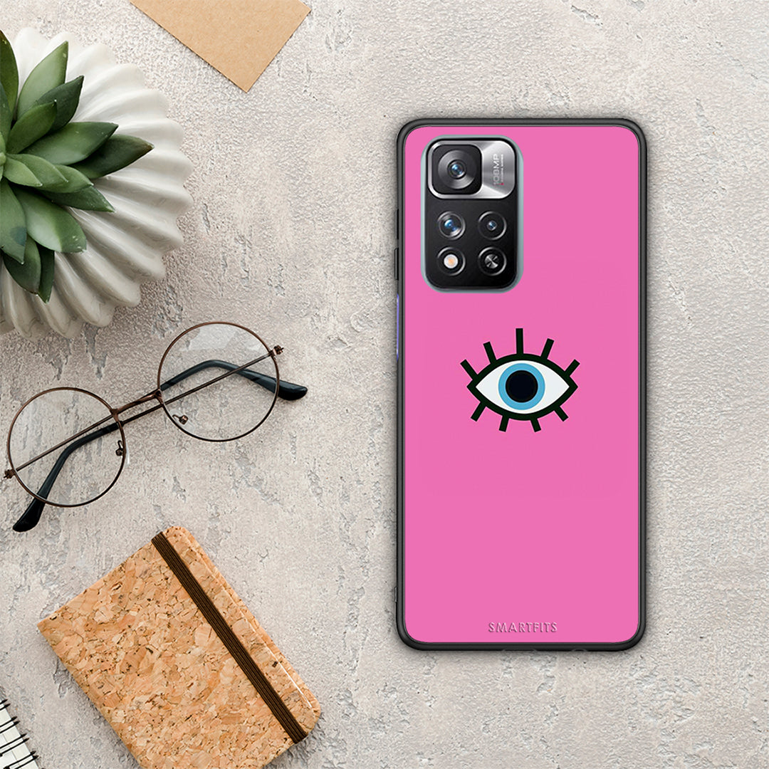 Blue Eye Pink - Xiaomi Redmi Note 11 Pro+ 5G case