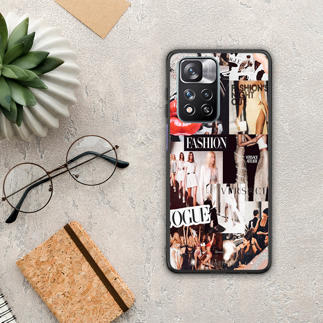 Collage Fashion - Xiaomi Redmi Note 11 Pro+ 5G case