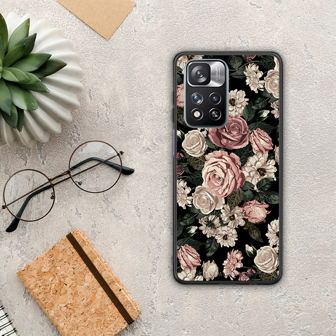 Flower Wild Roses - Xiaomi Redmi Note 11 Pro+ 5G θήκη