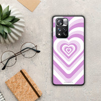 Thumbnail for Lilac Hearts - Xiaomi Redmi Note 11 Pro+ 5G case