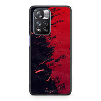Thumbnail for Xiaomi Redmi Note 11 Pro / 11 Pro+ Red Paint Θήκη Αγίου Βαλεντίνου από τη Smartfits με σχέδιο στο πίσω μέρος και μαύρο περίβλημα | Smartphone case with colorful back and black bezels by Smartfits