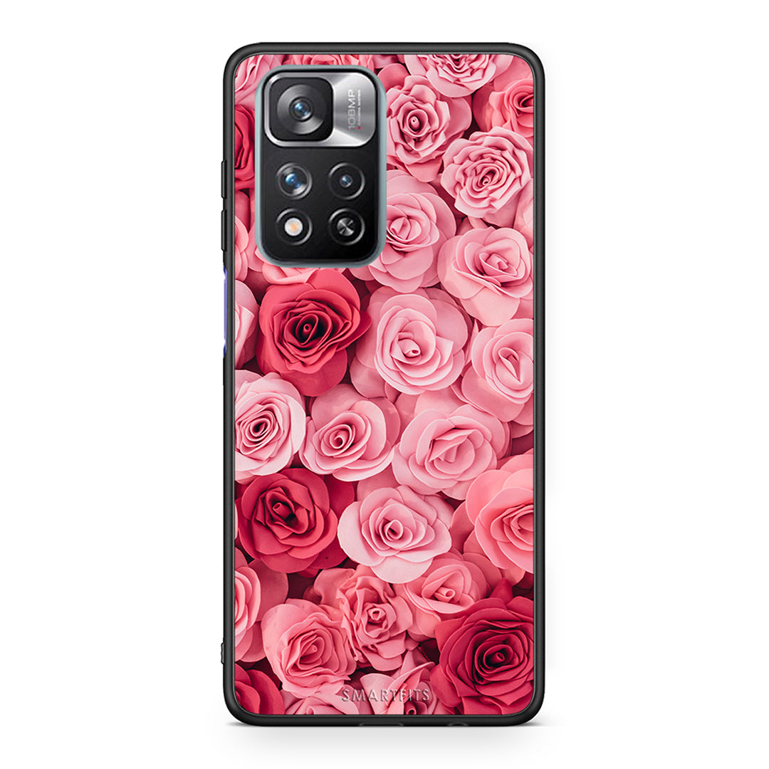4 - Xiaomi Redmi Note 11 Pro/11 Pro+ RoseGarden Valentine case, cover, bumper