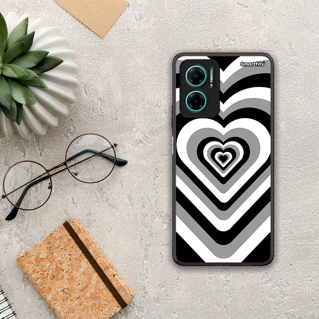 Black Hearts - Xiaomi Redmi Note 11E case