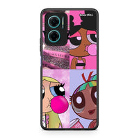 Thumbnail for Xiaomi Redmi Note 11E Bubble Girls Θήκη Αγίου Βαλεντίνου από τη Smartfits με σχέδιο στο πίσω μέρος και μαύρο περίβλημα | Smartphone case with colorful back and black bezels by Smartfits